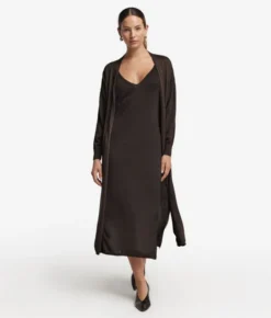 Abito sottoveste in Cashmere Ultrafine