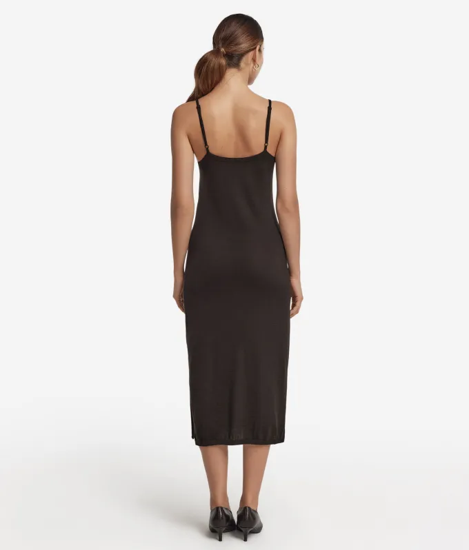 Abito sottoveste in Cashmere Ultrafine