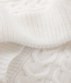 Balaclava con intreccio in Cashmere Ultrasoft