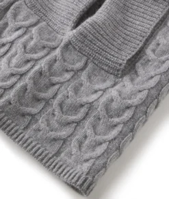 Balaclava con intreccio in Cashmere Ultrasoft