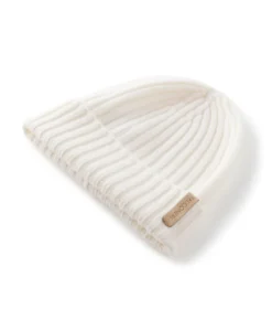 Berretto a coste in Cashmere Ultrasoft
