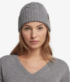 Berretto con intreccio in Cashmere Ultrasoft