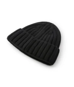 Berretto in cashmere con interno in seta