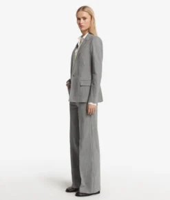 Blazer monopetto in cotone