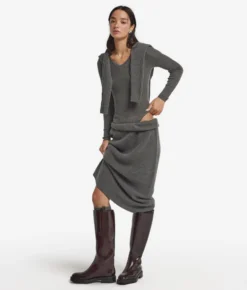 Body a costina in Cashmere Ultrafine