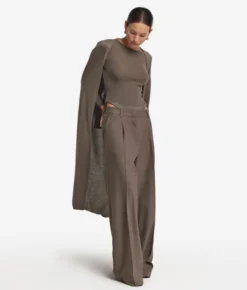 Body a costina in Cashmere Ultrafine