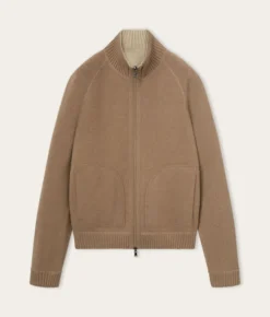 Bomber reversibile in Cashmere Ultrasoft