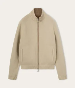Bomber reversibile in Cashmere Ultrasoft