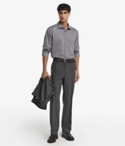 Camicia in cotone cashmere