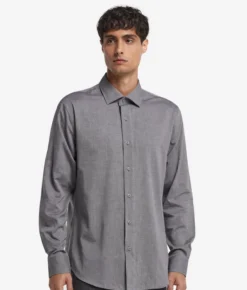 Camicia in cotone cashmere