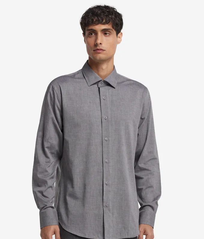 Camicia in cotone cashmere