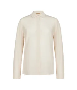 Camicia in seta con colletto