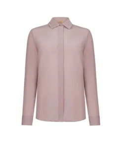 Camicia in seta con colletto