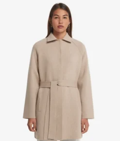 Cappotto con colletto in Cashmere Ultrasoft