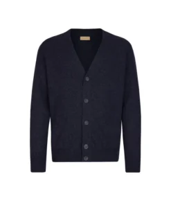 Cardigan con bottoni in Cashmere Ultrasoft
