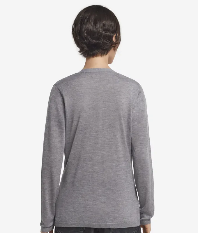 Cardigan con scollo a V in Cashmere Ultrafine