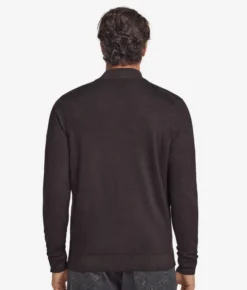 Cardigan con zip in Cashmere Ultrafine