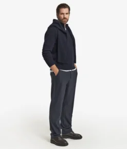 Cardigan con zip in Cashmere Ultrasoft