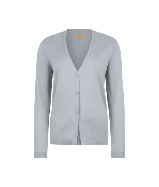 Cardigan in cotone fresh