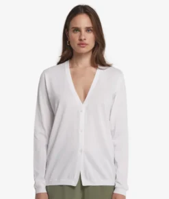 Cardigan in cotone fresh