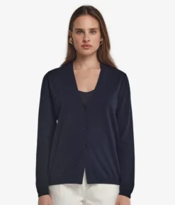 Cardigan in cotone fresh