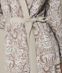 Cardigan jacquard paisley