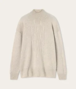 Dolcevita a coste intrecciate in Cashmere Ultrasoft