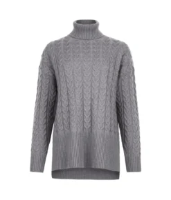 Dolcevita trecce in Cashmere Ultrasoft