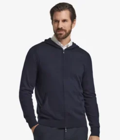 Felpa con cappuccio in Cashmere Ultrafine