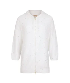 Felpa con micro paillettes