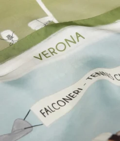 Foulard città in seta