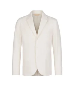 Giacca in velluto di lana e cashmere