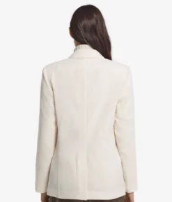 Giacca in velluto di lana e cashmere