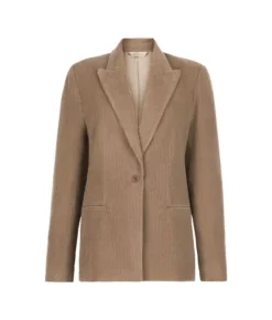 Giacca in velluto di lana e cashmere