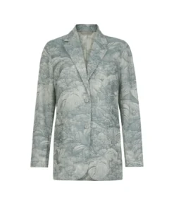 Giacca jacquard in cotone