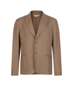 Giacca pied de poule in cashmere seta