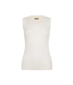 Gilet a costina in Cashmere Ultrafine