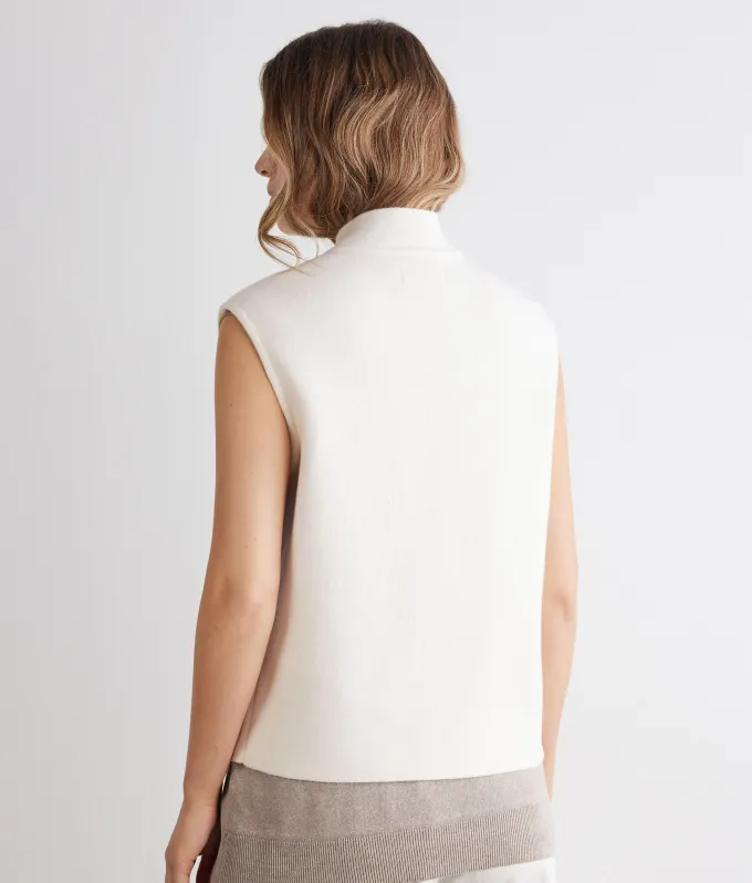 Gilet bomber in Cashmere