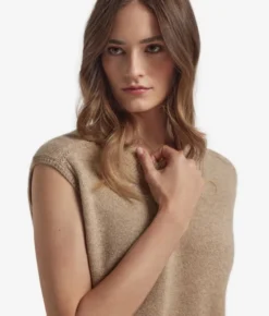 Gilet in Cashmere Undyed Ultrasoft