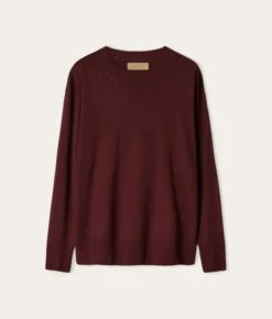 Girocollo con spacchi in Cashmere Ultrafine