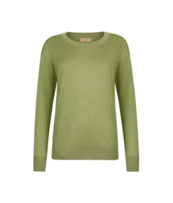 Girocollo con spacchi in Cashmere Ultrafine