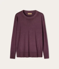 Girocollo con spacchi in Cashmere Ultrafine