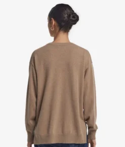 Girocollo con spacchi in Cashmere Ultrasoft