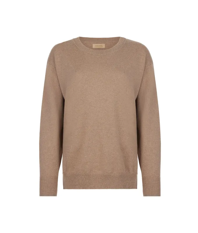 Girocollo con spacchi in Cashmere Ultrasoft