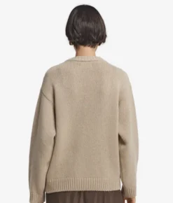 Girocollo in Cashmere Bouclé