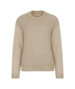 Girocollo in Cashmere Bouclé