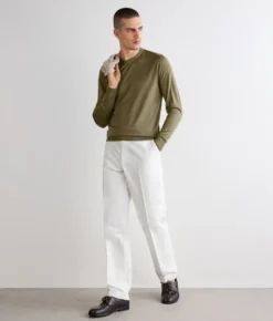 Girocollo in Cashmere Silkfine