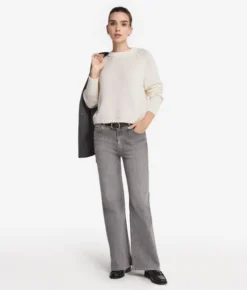 Girocollo in cashmere tricot