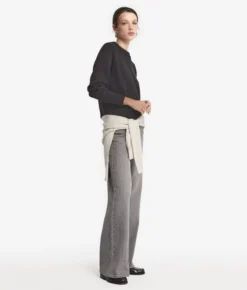 Girocollo in cashmere tricot