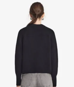 Girocollo in cashmere tricot